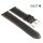 EULIT robustes Rindleder Uhrenarmband Modell Florenz schwarz 20 mm