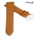 Feines Graf Rindleder Uhrenarmband Modell Derby cognac 18...