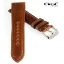 Graf Shell Cordovan Uhrenarmband Modell Appaloosa mocca...