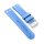 Echt Wasserbüffel Flieger-Uhrenarmband Modell Starbuck-NL hell-blau 18 mm