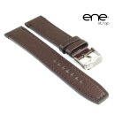 ene strap Büffelleder Uhrenarmband Modell Dallas mocca-TiT 22 mm, wasserfest