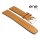ene strap Büffelleder Uhrenarmband Modell Dallas cognac-TiT 26 mm, wasserfest