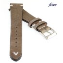 Fluco Vintage Rindleder Uhrenarmband Modell Hunter...