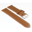 Feines französisches Softlederband Modell Berlin cognac-WN 18 mm