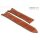 RIOS1931 Alligator Uhrenarmband für Cartier Pasha cognac 18/16 mm für Faltschließe