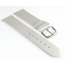 Design metallic Leder Uhrenarmband Modell Glamour perlmutt 16 mm