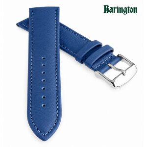 Barington Rindleder Uhrenarmband Modell Fancy königs-blau 16 mm, Handarbeit