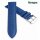 Barington Rindleder Uhrenarmband Modell Fancy königs-blau 16 mm, Handarbeit