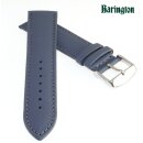 Barington Rindleder Uhrenarmband Modell Fancy denim-blau 16 mm, Handarbeit