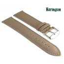 Barington Rindleder Uhrenarmband Modell Fancy taupe 18 mm, Handarbeit