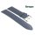 Barington Rindleder Uhrenarmband Modell Fancy denim-blau 18 mm, Handarbeit
