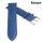 Barington Rindleder Uhrenarmband Modell Fancy blau 20 mm, Handarbeit