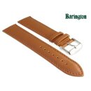Barington Rindleder Uhrenarmband Modell Fancy goldbraun 22 mm, Handarbeit