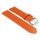 Französisches Kalbsleder Uhrenarmband Modell Basel-DS orange-TiT 26 mm