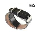 GEO-Straps Nato-Durchzugsband Shell Cordovan Modell Rimini schwarz 18 mm