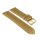 Design Leder Uhrenarmband Modell Goldstar gold-metallic 16 mm