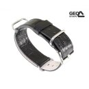 GEO-Straps Nato-Kroko Uhrenarmband Modell Forces schwarz 22 mm Nato Strap