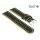 Eulit Bicolor Rindleder Uhrenarmband Modell Olymp schwarz-gelb 22 mm