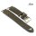 Fluco Vintage Rindleder Uhrenarmband Modell Hunter-Racing khaki-grün 18 mm