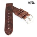 GEO-Straps Rindleder Uhrenarmband Modell Aeronaut...