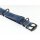 Nato Durchzugs-Uhrenarmband Modell Nato-Velours P blau 22 mm, Nato Strap