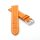 Alligator Uhrenarmband Modell Louisiana-NL orange-WN 20 mm