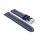 Alligator Uhrenarmband Modell Louisiana-XL navyblau-WN 28 mm, extralang