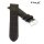 Graf Alligator Uhrenarmband Modell Nevada schwarz 19 mm, Handarbeit
