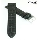 Graf Alligator Uhrenarmband Modell Nevada grün 19...