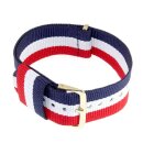 Nato Nylon Durchzugs-Uhrenarmband Modell Wellington-W6...