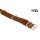 GEO-Straps Nato-Durchzugsband Bio Rindleder Modell Bellair cognac 22 mm