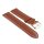 Soft-Kalbsleder Uhrenarmband Modell Freiburg-DS cognac-WN 18 mm