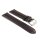 Soft-Kalbsleder Uhrenarmband Modell Freiburg-DS schwarz-RN 22 mm