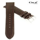 Graf Teju Eidechse Uhrenarmband Modell Savanne-XS mocca...