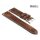 Herzog Rindleder Uhrenarmband Modell Vintage-Passion rost-braun 22 mm Handarbeit