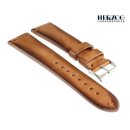 Herzog Pferdeleder Uhrarmband Modell Limited-Horse crema 20 mm Handarbeit
