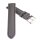 Silverguard Uhrenarmband Modell 87A-Rauten grau wasserfest 22 mm