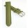 Silverguard Uhrenarmband Modell 87A-Rauten grün wasserfest 22 mm