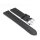 Silverguard Uhrenarmband Modell 87A-Rauten graphit wasserfest 24 mm