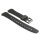 PVC Uhrenarmband Modell-573EJ1 schwarz 17 mm, kompatibel Casio Uhren