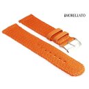 Morellato Perlon Uhrenarmband Modell Nastro 2-teilig orange 20 mm
