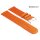 Morellato Perlon Uhrenarmband Modell Nastro 2-teilig orange 20 mm