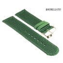 Morellato Perlon Uhrenarmband Modell Nastro 2-teilig grün 22 mm