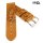 Old Finish Kalbsleder Uhrenarmband Modell Black-Seal cognac 20 mm