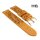 Old Finish Kalbsleder Uhrenarmband Modell Black-Seal cognac 20 mm