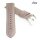 Fluco Softleder Uhrenarmband Modell Woodstock beige-creme 20 mm Handarbeit