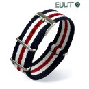 Eulit Nylon Durchzugs-Uhrenarmband Modell Nato-Style...