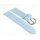 Feines Leder-Uhrenarmband Basel-XS hell-blau 20 mm