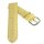 Feines Alligator Leder Uhrenarmband Modell Genf-71S NL pastell-gelb 20 mm