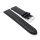 Uhrenarmband Jungkalb Modell Chur schwarz 12 mm
